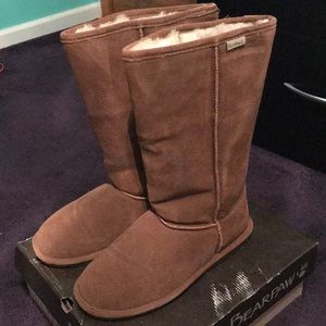 Bear paw Emma tall hickory winter boots